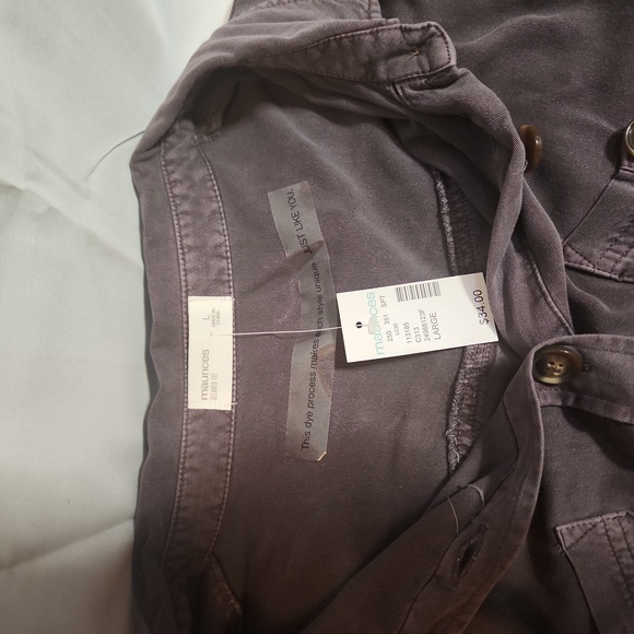 Maurices super soft button down blouse - Picture 5 of 5